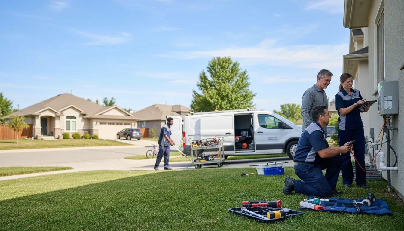 Tankless water heater service in New Haven, KY